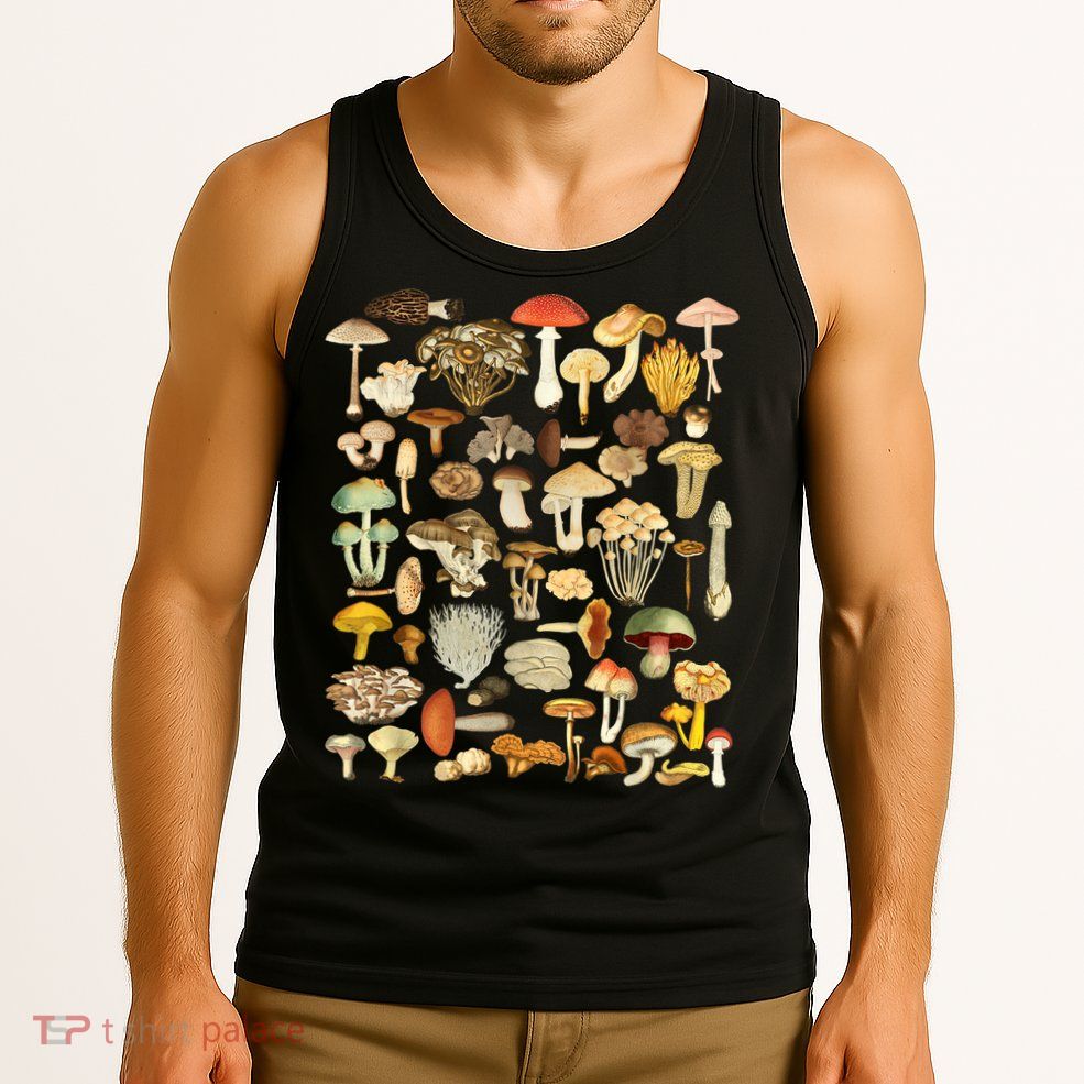 Mycology Fungi Foraging Mushroom Tank Top