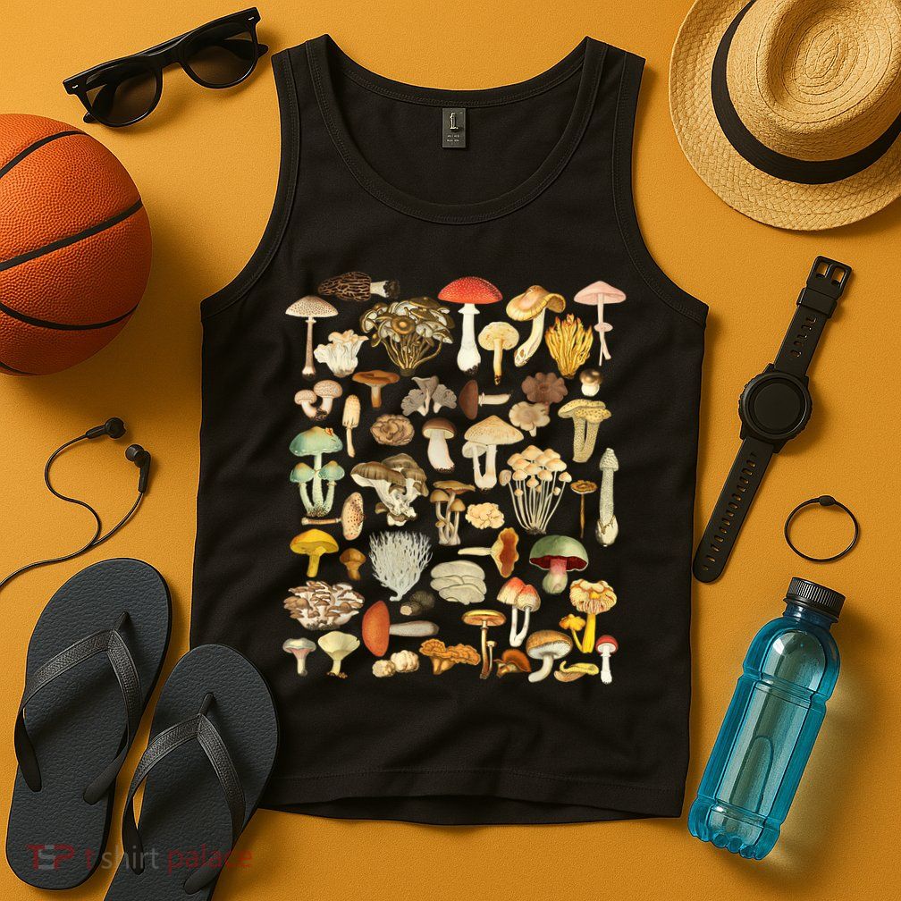 Mycology Fungi Foraging Mushroom Tank Top