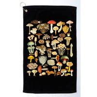 Mycology Fungi Foraging Mushroom Golf Towel