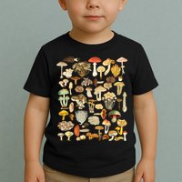 Mycology Fungi Foraging Mushroom Toddler T-Shirt