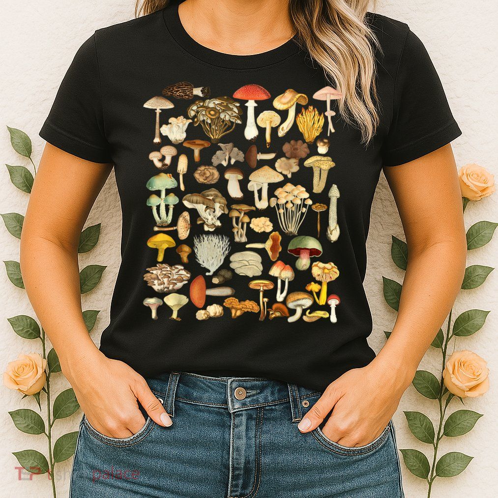 Mycology Fungi Foraging Mushroom Womens T-Shirt