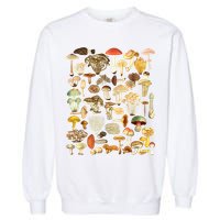 Mycology Fungi Foraging Mushroom Garment-Dyed Sweatshirt