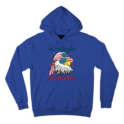 Merica Freedom Funny Eagle Mullet American Labor Day Gift Hoodie