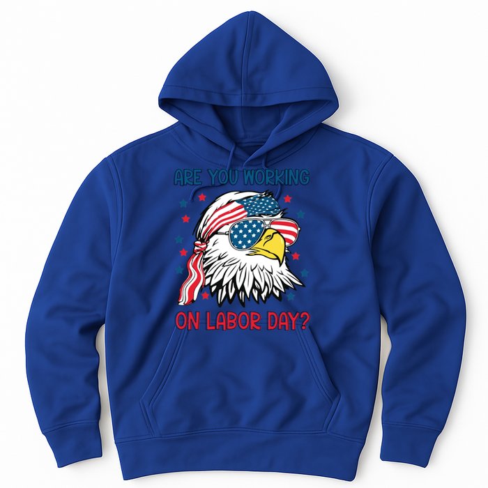 Merica Freedom Funny Eagle Mullet American Labor Day Gift Hoodie