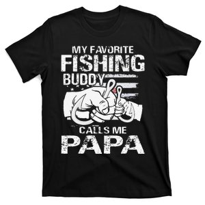 My Favorite Fishing Buddy Calls Me Papa T-Shirt