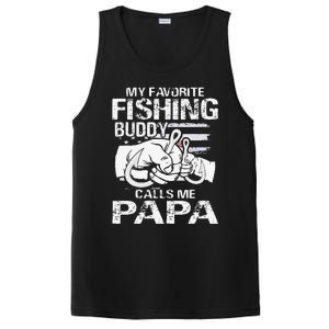 My Favorite Fishing Buddy Calls Me Papa PosiCharge Competitor Tank