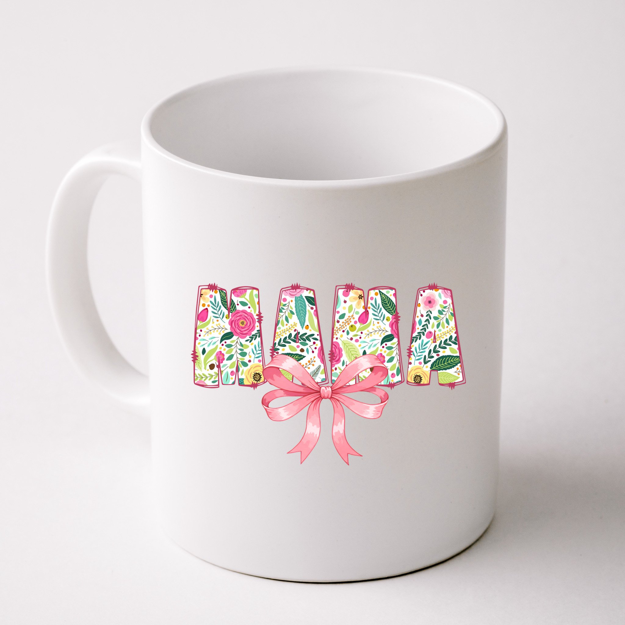 Mama Floral Flower Family Matching Mother's Day Mom Mug