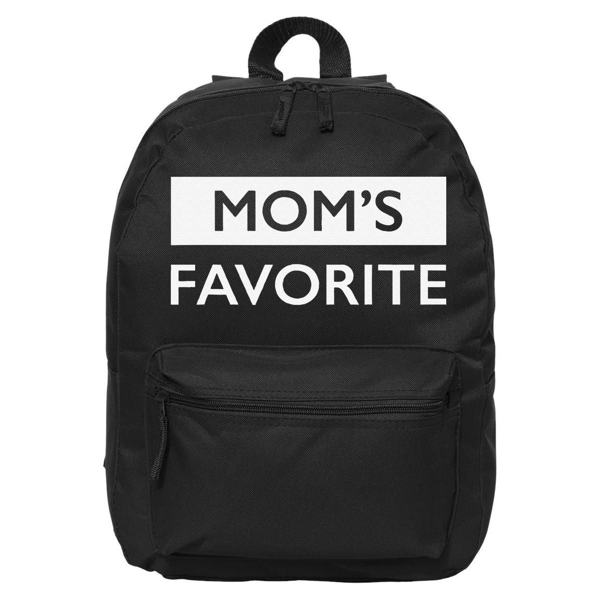 MomS Favorite Funny Sibling Joke MotherS Day Gift 16 in Basic Backpack