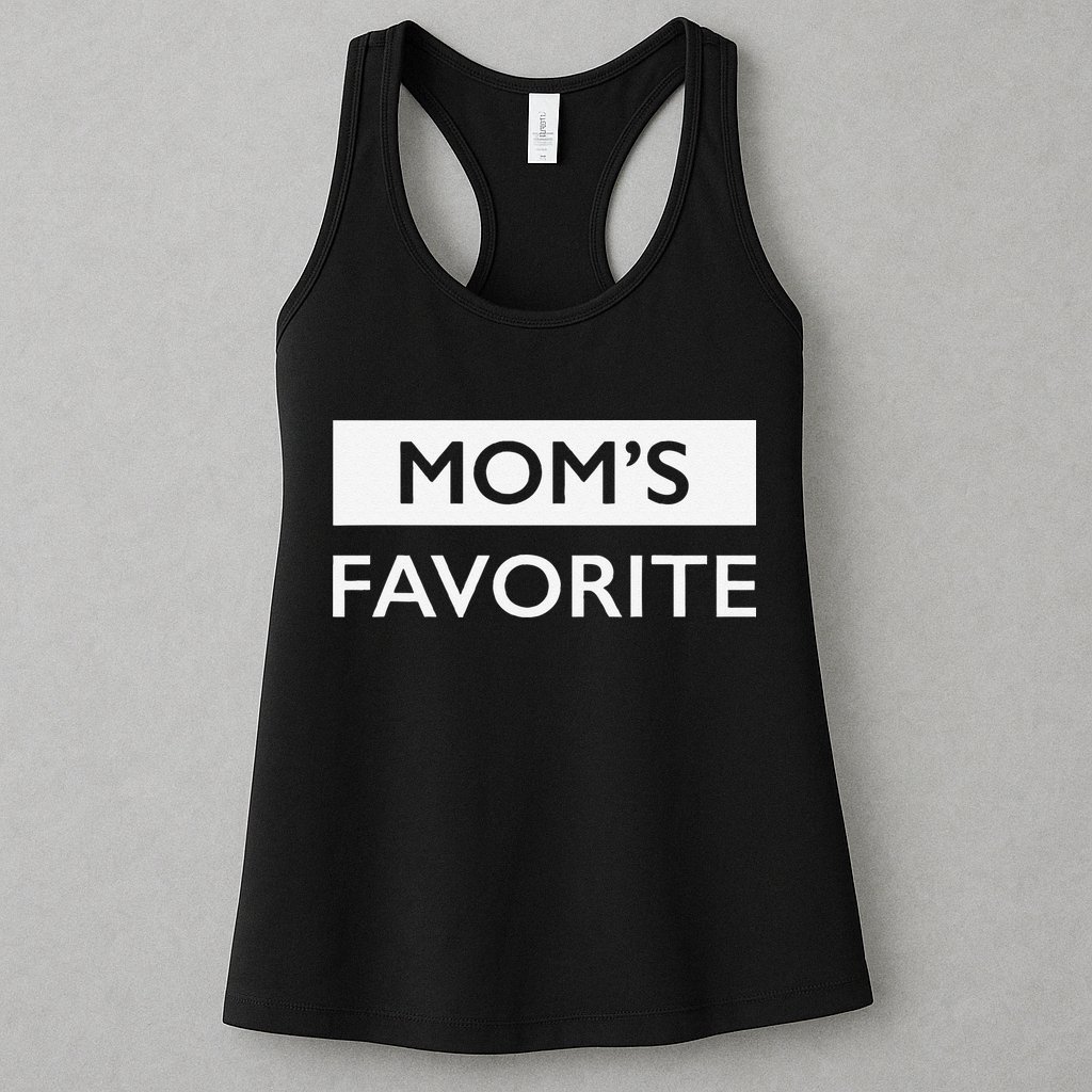 MomS Favorite Funny Sibling Joke MotherS Day Gift Womens Tank Top