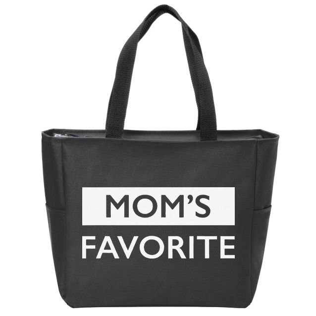 MomS Favorite Funny Sibling Joke MotherS Day Gift Zip Tote Bag