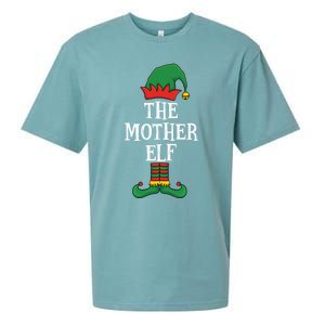 Matching Family Group Funny IM The Mother Elf Christmas Gift Sueded Cloud Jersey T-Shirt