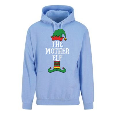 Matching Family Group Funny IM The Mother Elf Christmas Gift Unisex Surf Hoodie