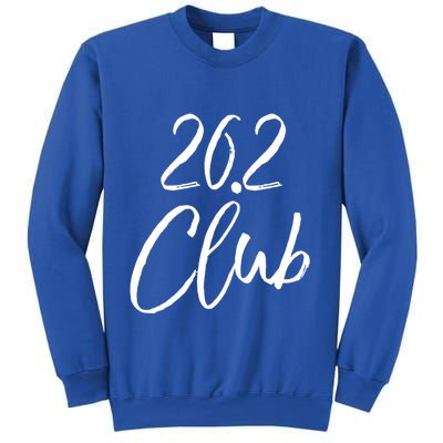 Marathon Finisher Gift For Runners Running Gear 26 2 Club Gift Sweatshirt