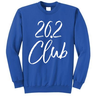 Marathon Finisher Gift For Runners Running Gear 26 2 Club Gift Sweatshirt