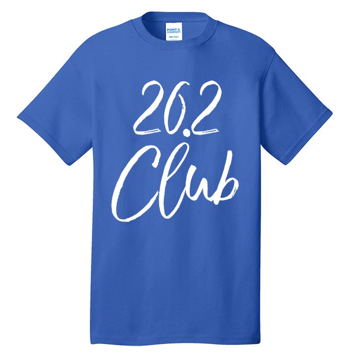 Marathon Finisher Gift For Runners Running Gear 26 2 Club Gift Tall T-Shirt