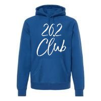 Marathon Finisher Gift For Runners Running Gear 26 2 Club Gift Premium Hoodie