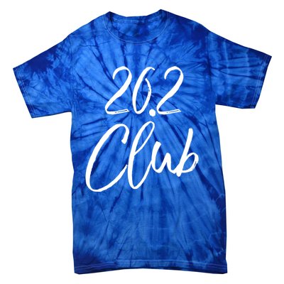 Marathon Finisher Gift For Runners Running Gear 26 2 Club Gift Tie-Dye T-Shirt