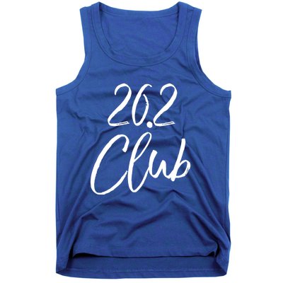 Marathon Finisher Gift For Runners Running Gear 26 2 Club Gift Tank Top