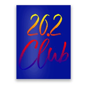 Marathon Finisher Gift For Runners Running Gear 26 2 Club Gift Poster