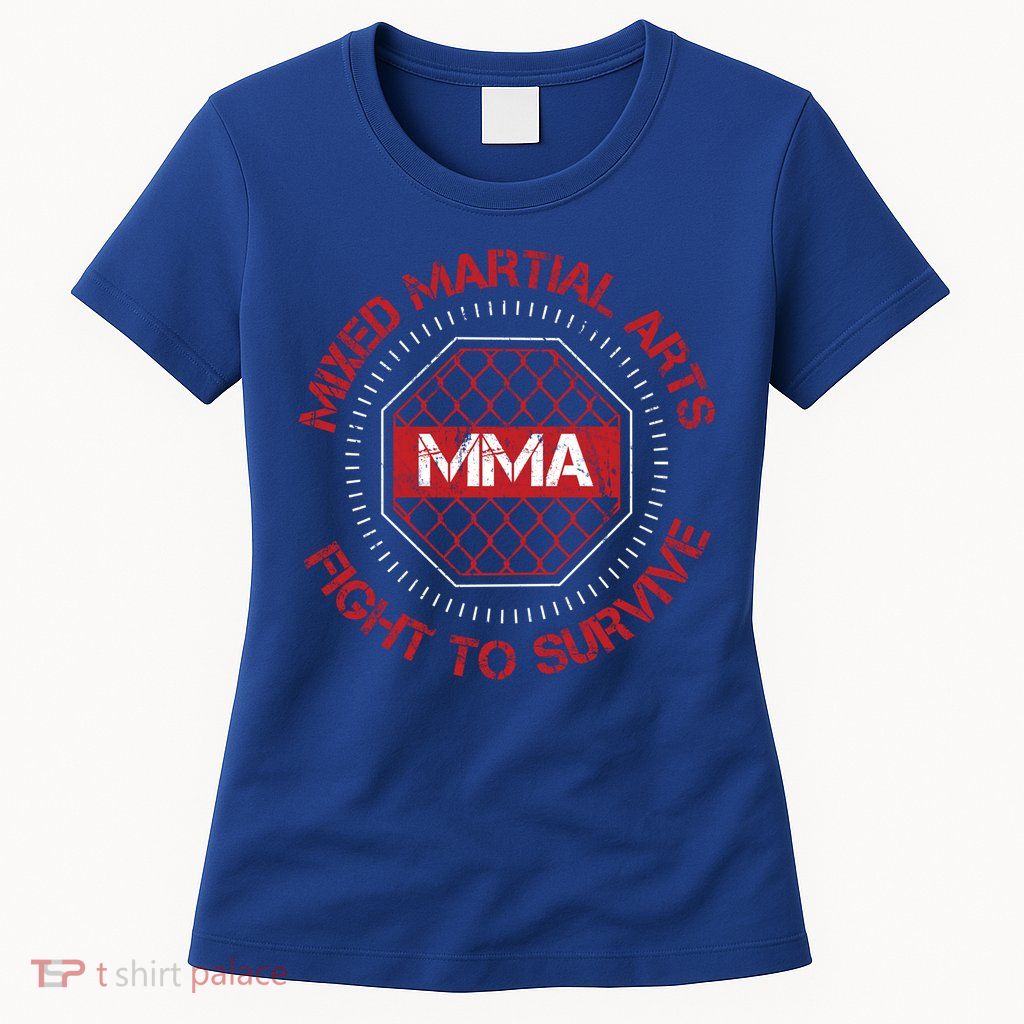 Mma Fighter Gift Mixed Martial Arts Fighting Gift Womens T-Shirt
