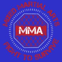 Mma Fighter Gift Mixed Martial Arts Fighting Gift Women's V-Neck T-Shirt