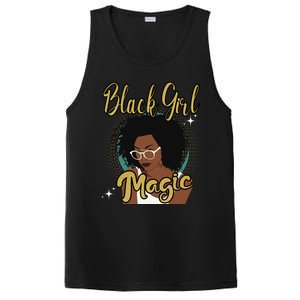 Melanin Funny Gift Afro Diva Eyeglasses Black Magic Gift PosiCharge Competitor Tank