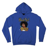 Melanin Funny Gift Afro Diva Eyeglasses Black Magic Gift Hoodie