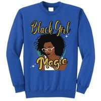 Melanin Funny Gift Afro Diva Eyeglasses Black Magic Gift Sweatshirt