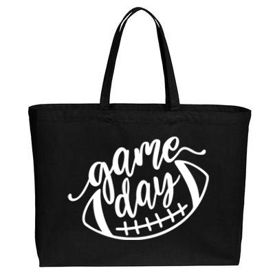 Matching Family Game Day Sunday Football Season Gift Cotton Canvas Jumbo Tote