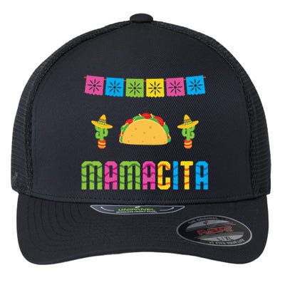 Mamacita Fiesta Gift Flexfit Unipanel Trucker Cap