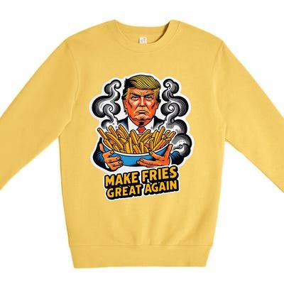 Make Fries Great Again Premium Crewneck Sweatshirt