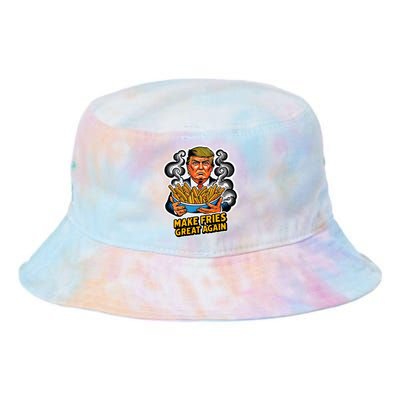 Make Fries Great Again Tie Dye Newport Bucket Hat