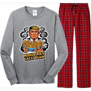 Make Fries Great Again Long Sleeve Pajama Set