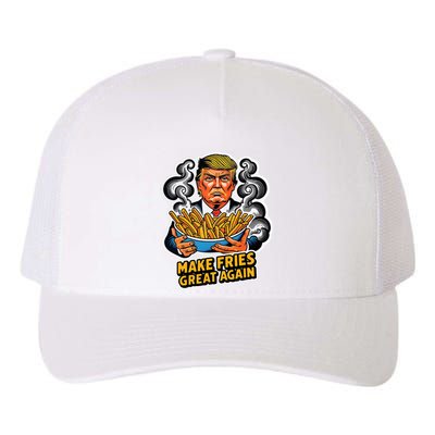 Make Fries Great Again Yupoong Adult 5-Panel Trucker Hat