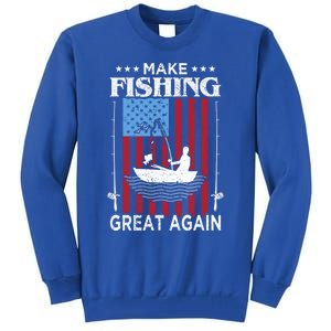 Make Fishing Great Again Gift Tall Sweatshirt