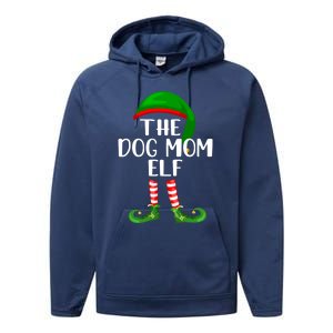 Matching Family Group The Dog Mom Elf Christmas Gift Performance Fleece Hoodie