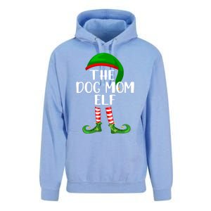 Matching Family Group The Dog Mom Elf Christmas Gift Unisex Surf Hoodie