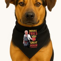 Make Fries Great Again Viral Doanld Trump Meme USA-Made Doggie Bandana