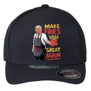 Make Fries Great Again Viral Doanld Trump Meme Flexfit Unipanel Trucker Cap