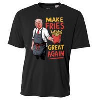 Make Fries Great Again Viral Doanld Trump Meme Cooling Performance Crew T-Shirt