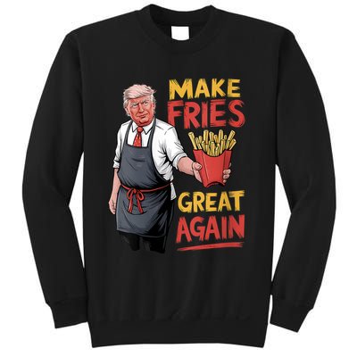 Make Fries Great Again Viral Doanld Trump Meme Sweatshirt