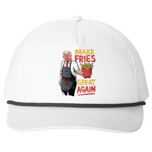 Make Fries Great Again Viral Doanld Trump Meme Snapback Five-Panel Rope Hat