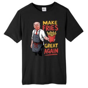 Make Fries Great Again Viral Doanld Trump Meme Tall Fusion ChromaSoft Performance T-Shirt