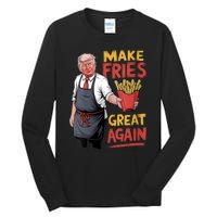 Make Fries Great Again Viral Doanld Trump Meme Tall Long Sleeve T-Shirt