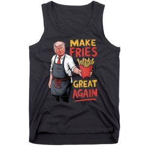 Make Fries Great Again Viral Doanld Trump Meme Tank Top