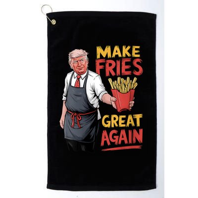 Make Fries Great Again Viral Doanld Trump Meme Golf Towel