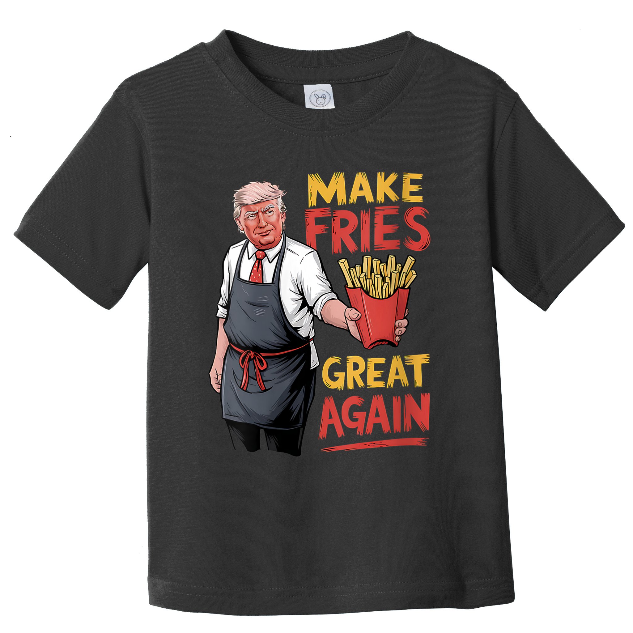 Make Fries Great Again Viral Doanld Trump Meme Toddler T-Shirt