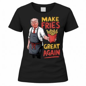 Make Fries Great Again Viral Doanld Trump Meme Women's T-Shirt