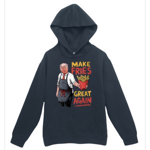 Make Fries Great Again Viral Doanld Trump Meme Urban Pullover Hoodie