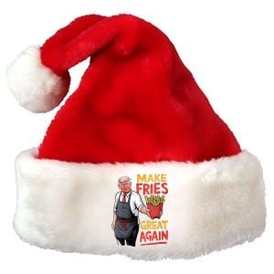 Make Fries Great Again Viral Doanld Trump Meme Premium Christmas Santa Hat